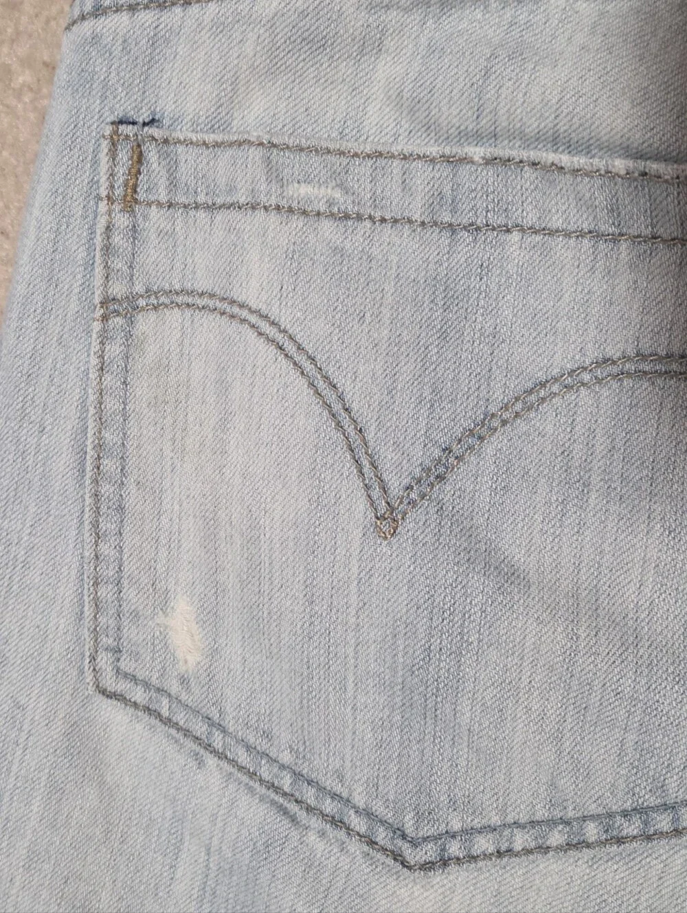 Vintage Y2K Levi's SilverTab True Boot Light Wash Jeans Size 34x30